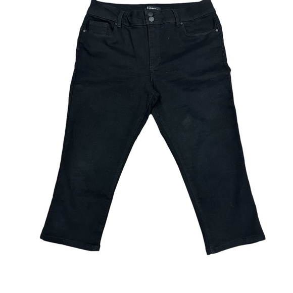 Women's d.jeans 12 Large Jeans Denim Jean Pants Black Skimmer Spandex Stretch - Picture 3 of 8